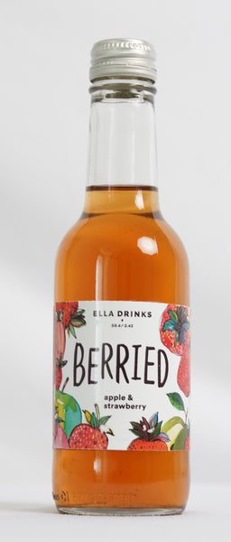 Berried Strawberry 12 x 250ml Berry & Apple Juice Drink