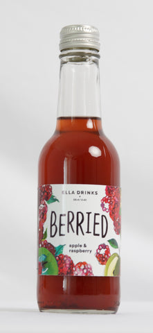 Berried Raspberry 12 x 250ml Berry & Apple Juice Drink