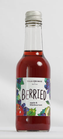 Berried Blackcurrant 12 x 250ml Berry & Apple Juice Drink
